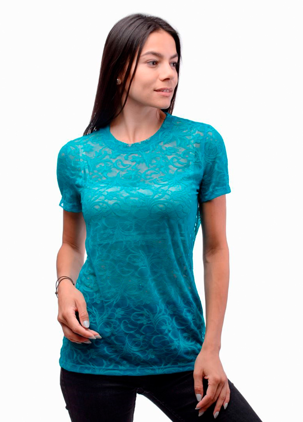 Бірюзова всесезон футболка жіноча priscila блакитний Power Футболки