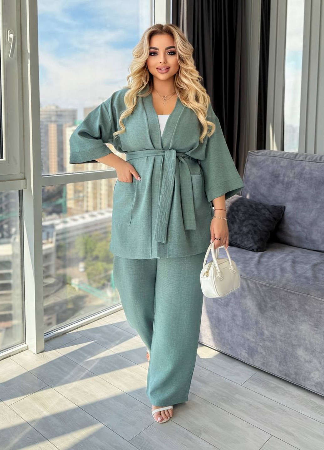 Костюм (кардиган, штани) No Brand (360479809)