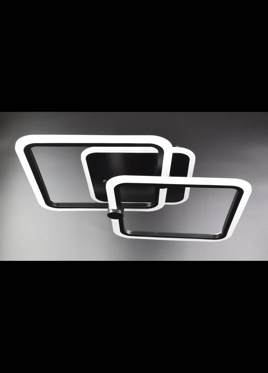 Люстра потолочная LED с пультом A2503/2-RGB-bk Черный 10х41х63 см. Handmade (234539960)