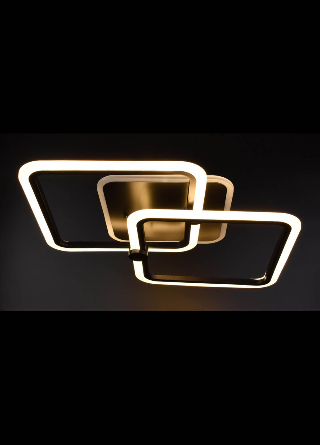 Люстра потолочная LED с пультом A2503/2-RGB-bk Черный 10х41х63 см. Handmade (234539960)