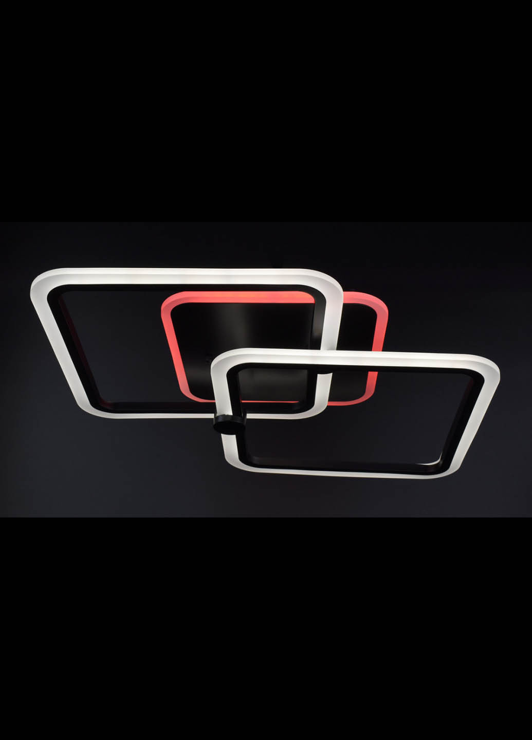 Люстра потолочная LED с пультом A2503/2-RGB-bk Черный 10х41х63 см. Handmade (234539960)