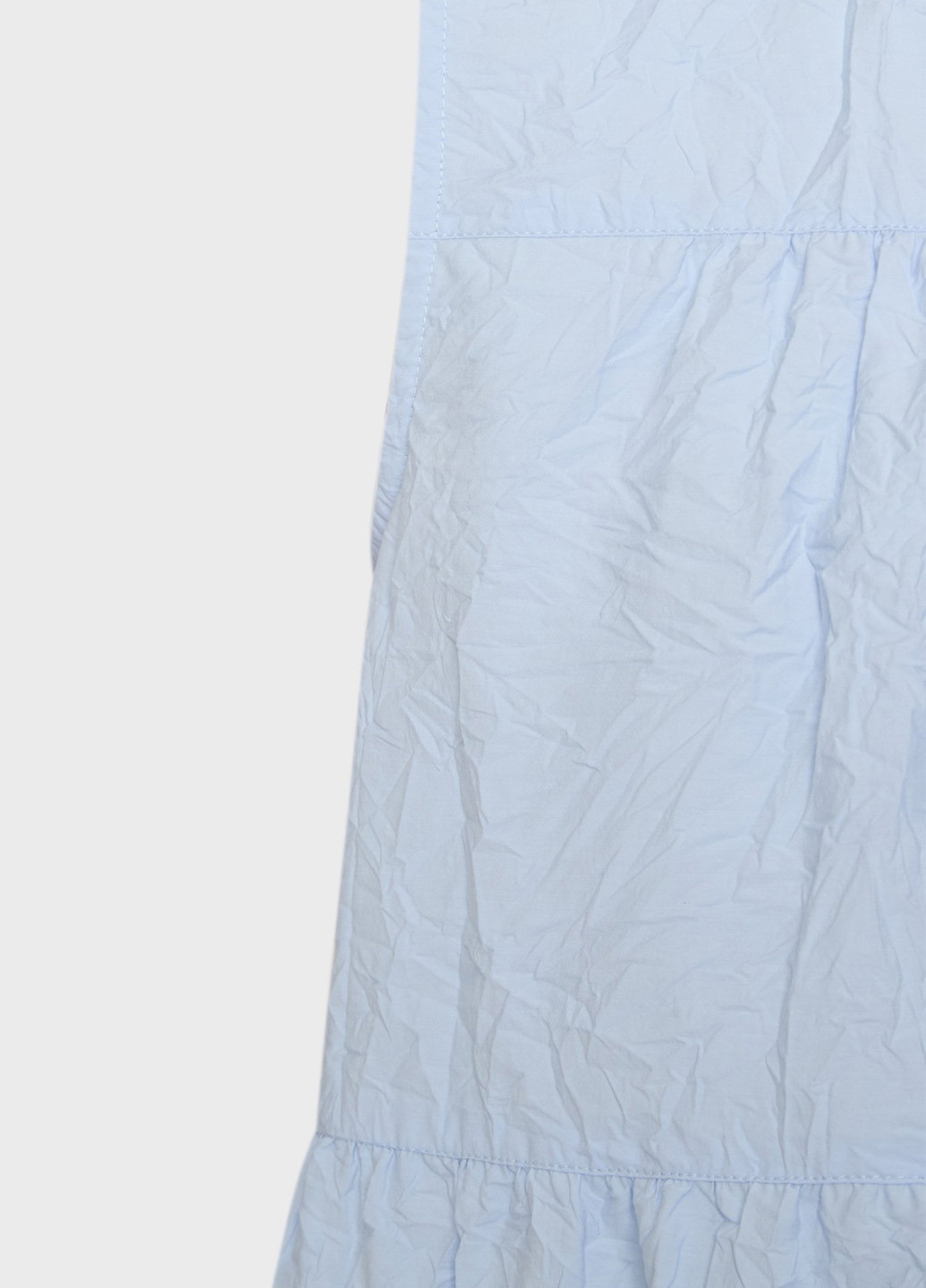 Голубое кэжуал платье а-силуэт PRPY однотонное