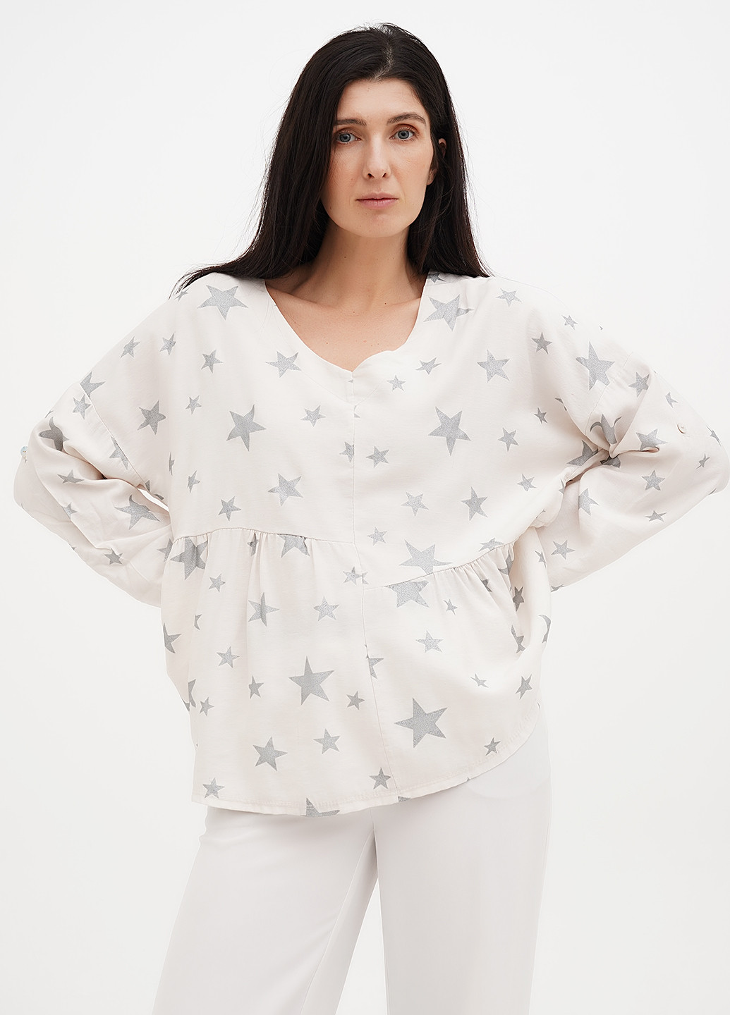 Бежева блуза Joie Clair