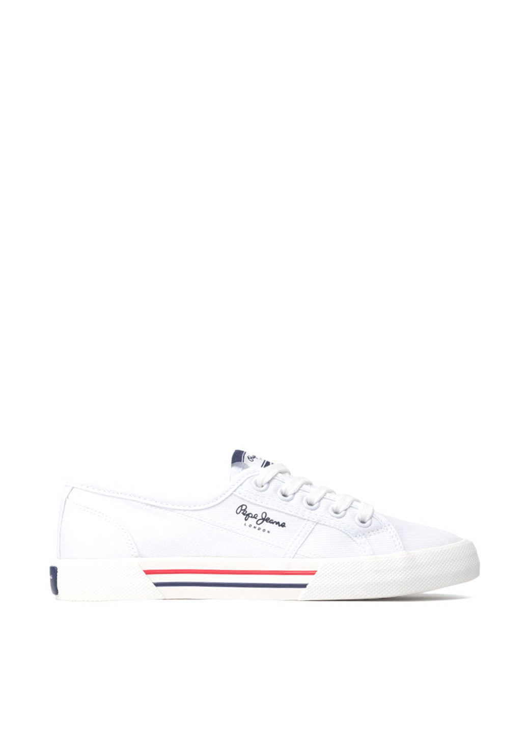 Белые кеды Pepe Jeans
