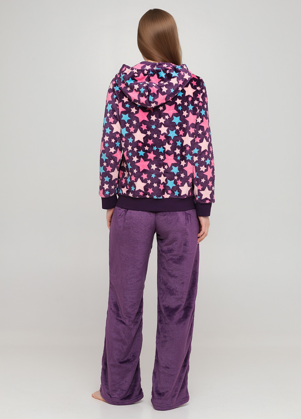 Фиолетовая всесезон пижама (толстовка, брюки) Studio