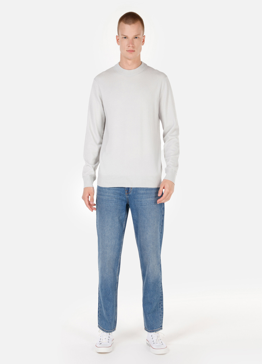 Світло-сірий демісезонний джемпер джемпер Colin's