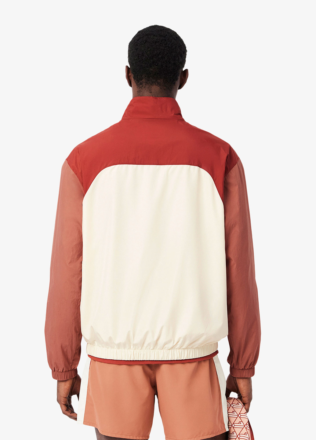 Бордова демісезонна куртка Lacoste