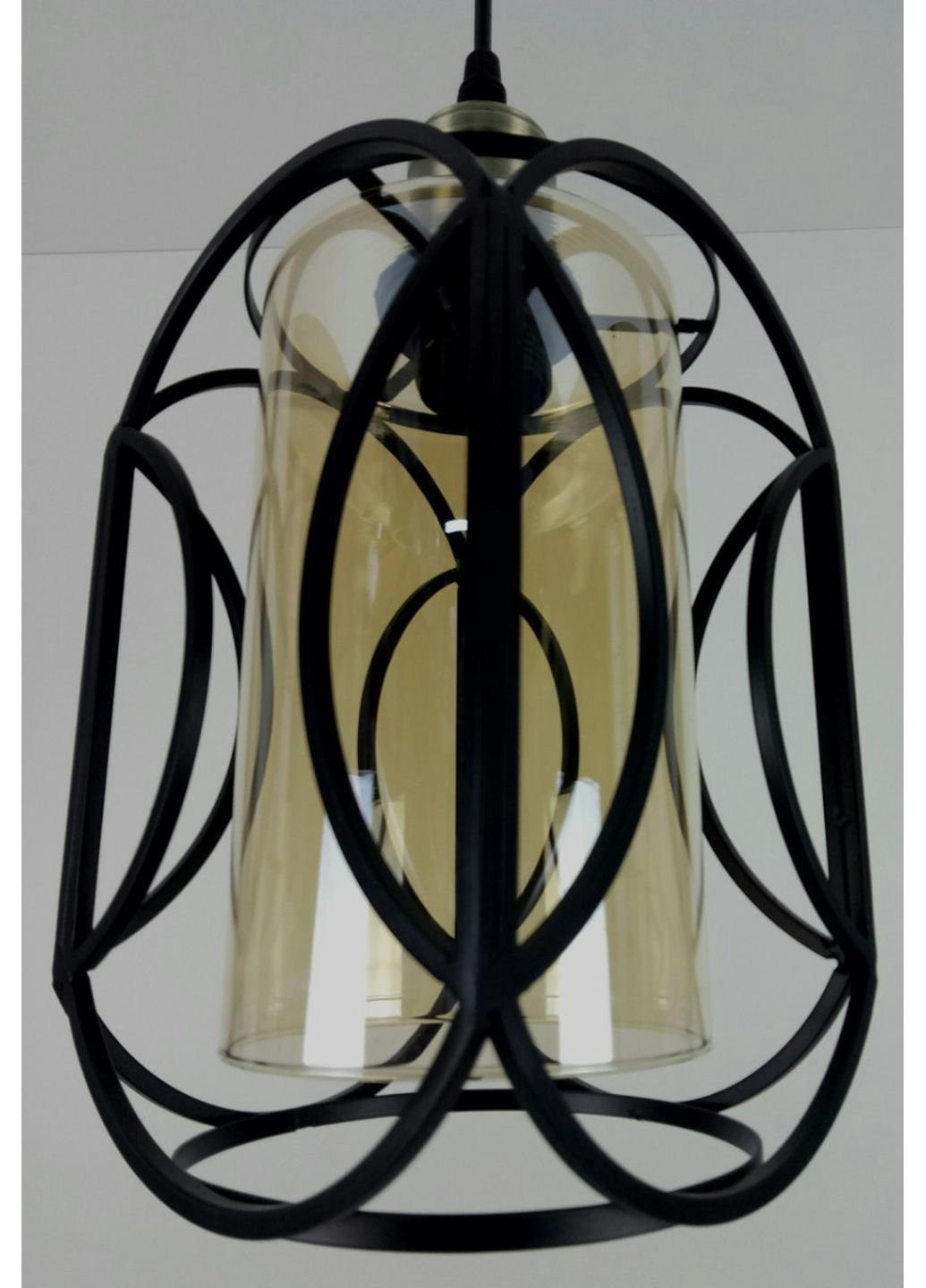 Люстра підвісна стельова в стилі LOFT (лофт) 12055/1 Чорний 35х15х20 см. Sunnysky (253630647)