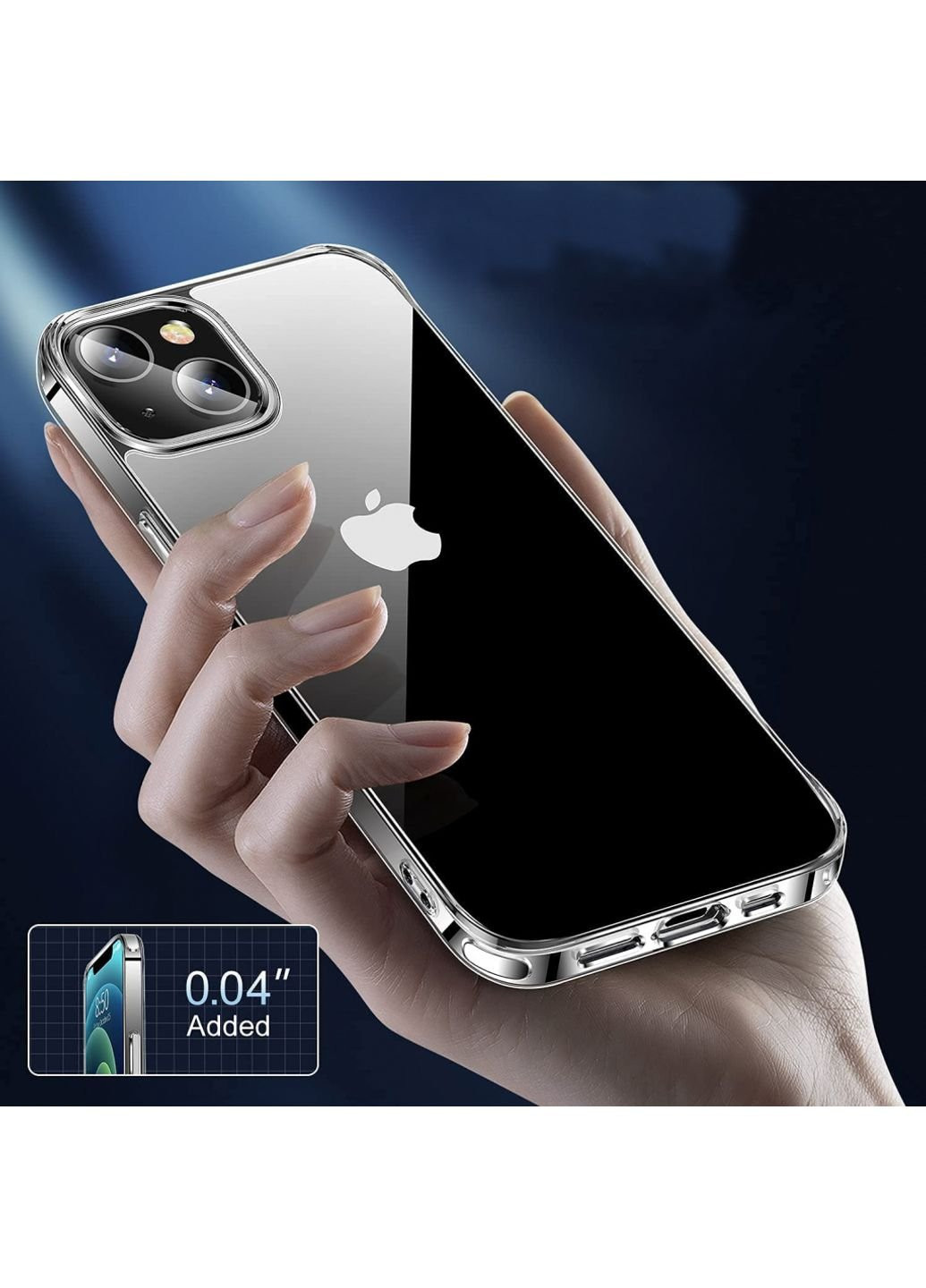 Чехол для мобильного телефона Apple iPhone 13 Transparancy (706982) BeCover (252570183)