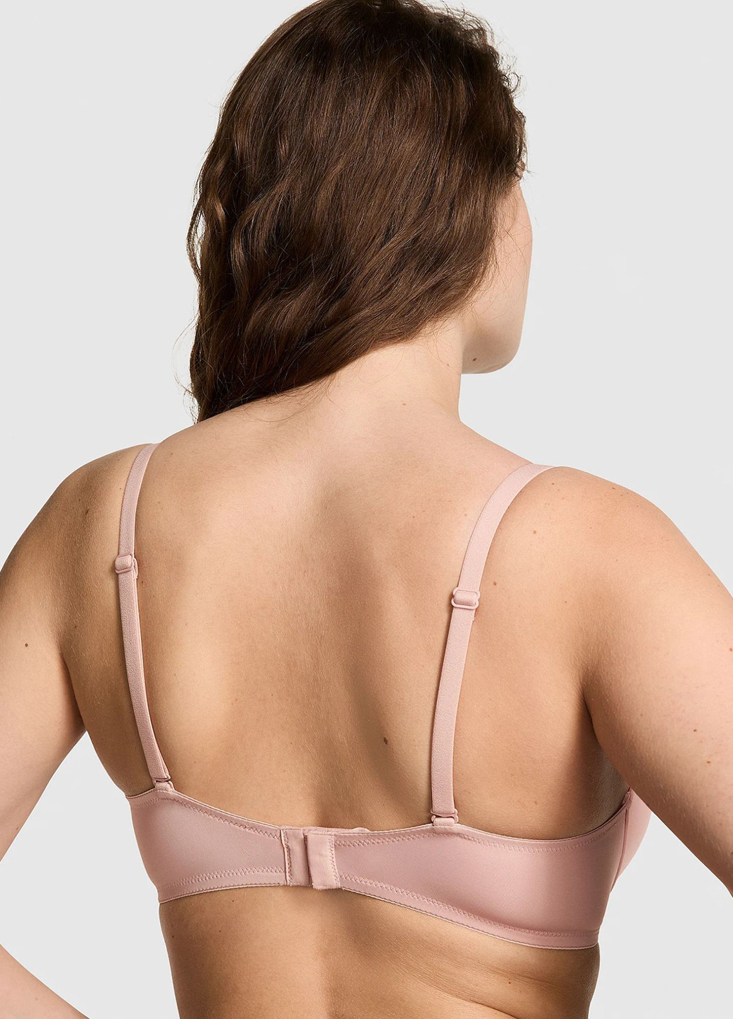 Бежевый демисезонный комплект (бюстгальтер, трусики) Victoria's Secret