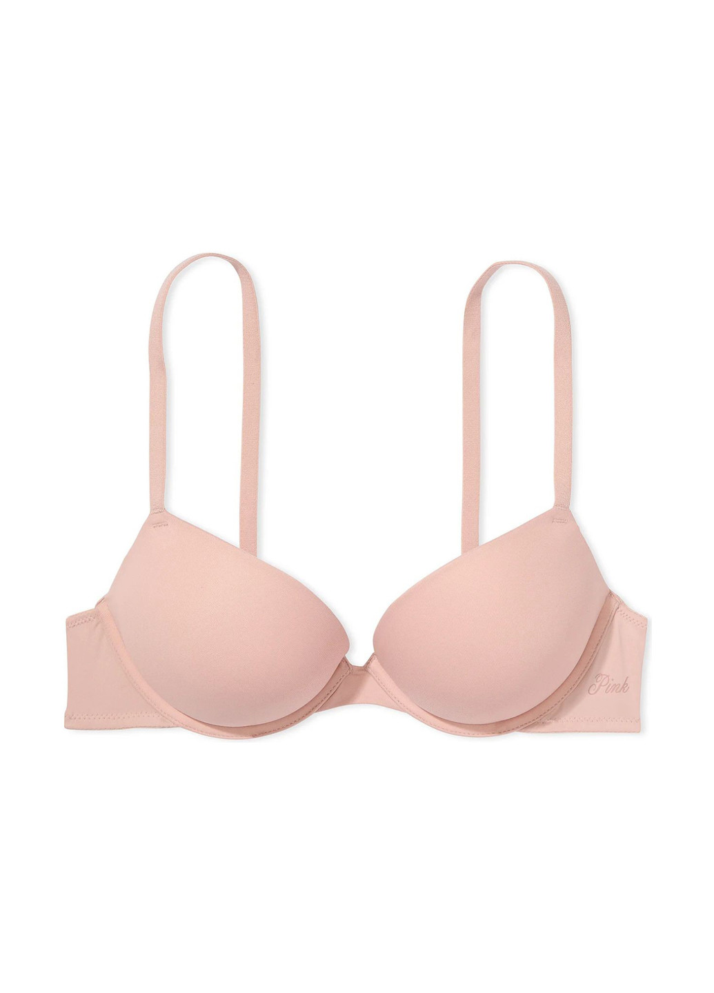 Бежевый демисезонный комплект (бюстгальтер, трусики) Victoria's Secret