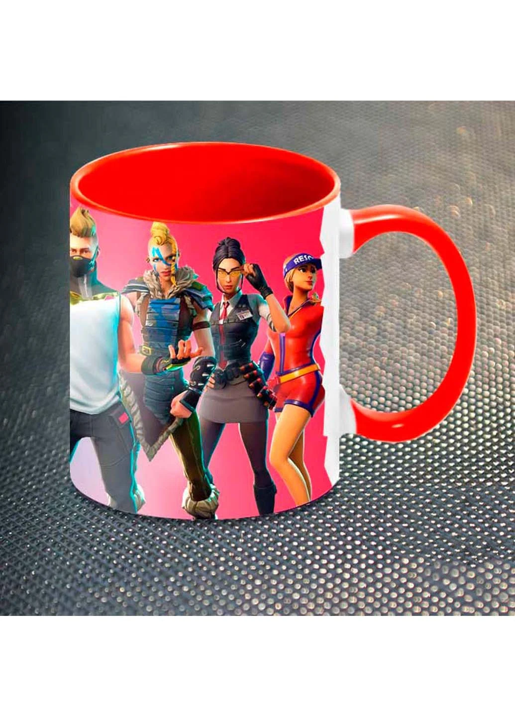 Чашка Gifty Герои Фортнайт Fortnite Hero Red 330 мл (254915334)