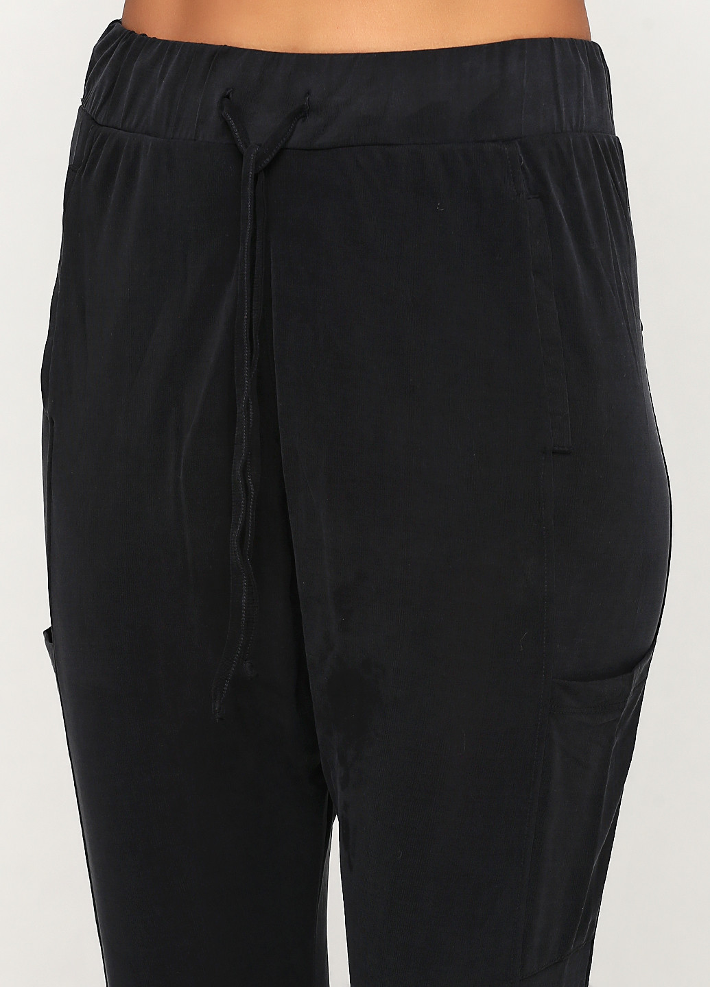 Черные кэжуал демисезонные джоггеры брюки luxury by new denmark