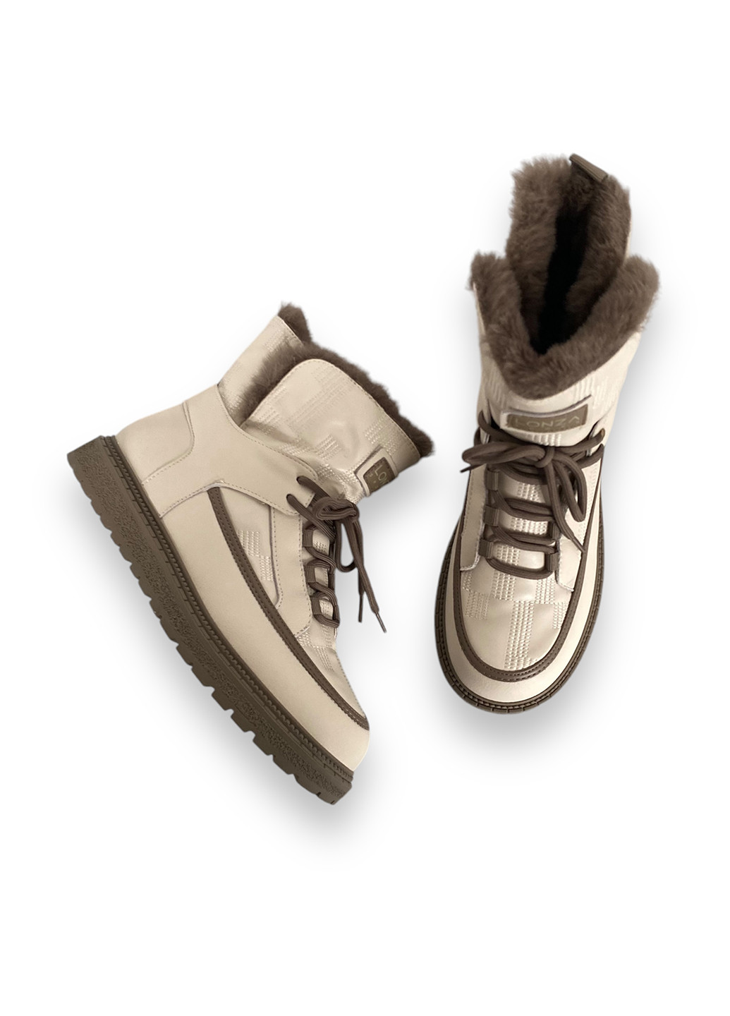 Зимние ботинки ALLSY с мехом