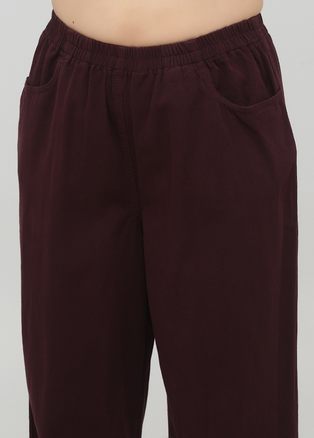 Темно-коричневые кэжуал демисезонные зауженные брюки Long Island