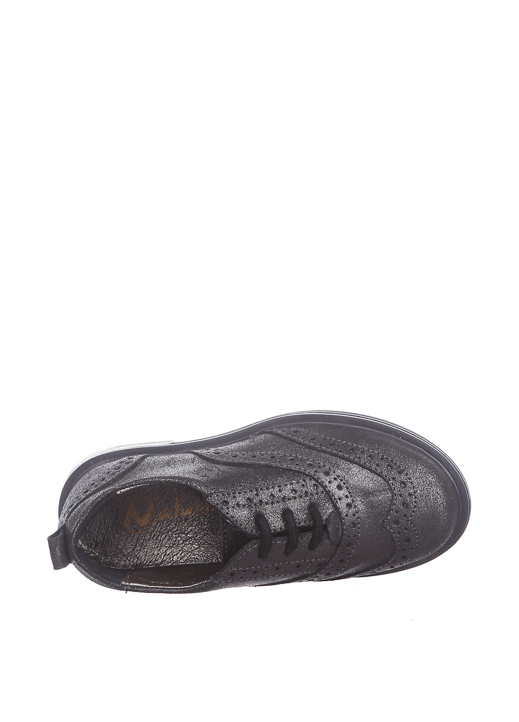 Темно-серые туфли на каблуке Naturino