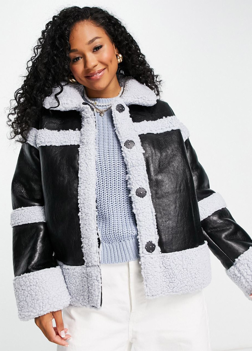 Черная демисезонная куртка Asos