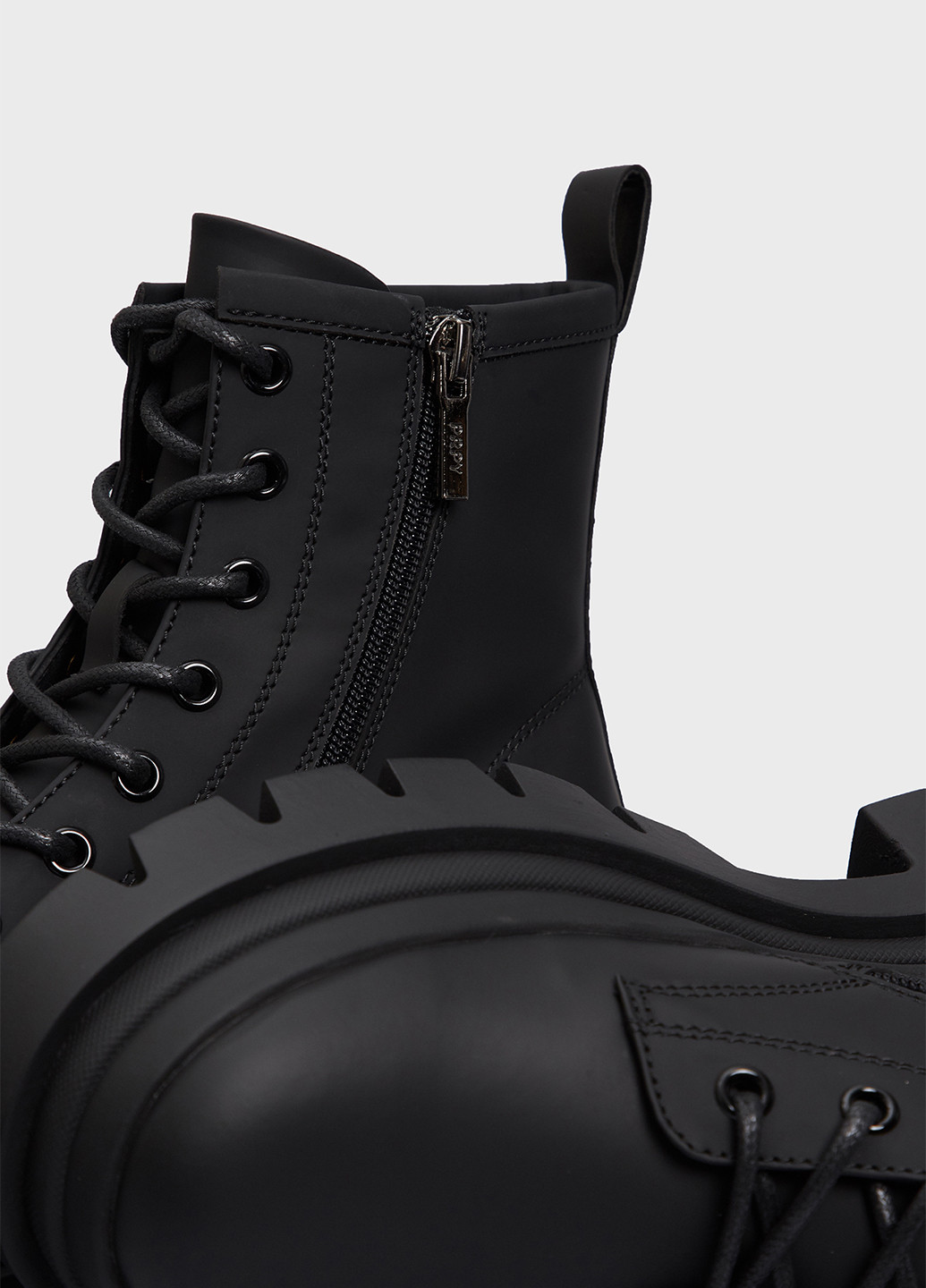 Осенние ботинки PRPY на тракторной подошве, со шнуровкой