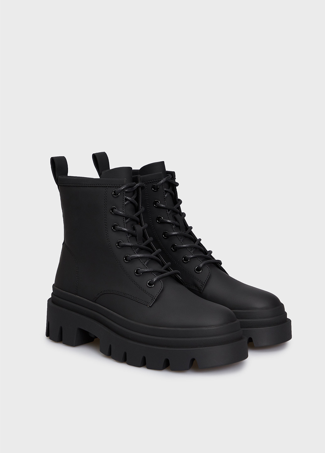 Осенние ботинки PRPY на тракторной подошве, со шнуровкой