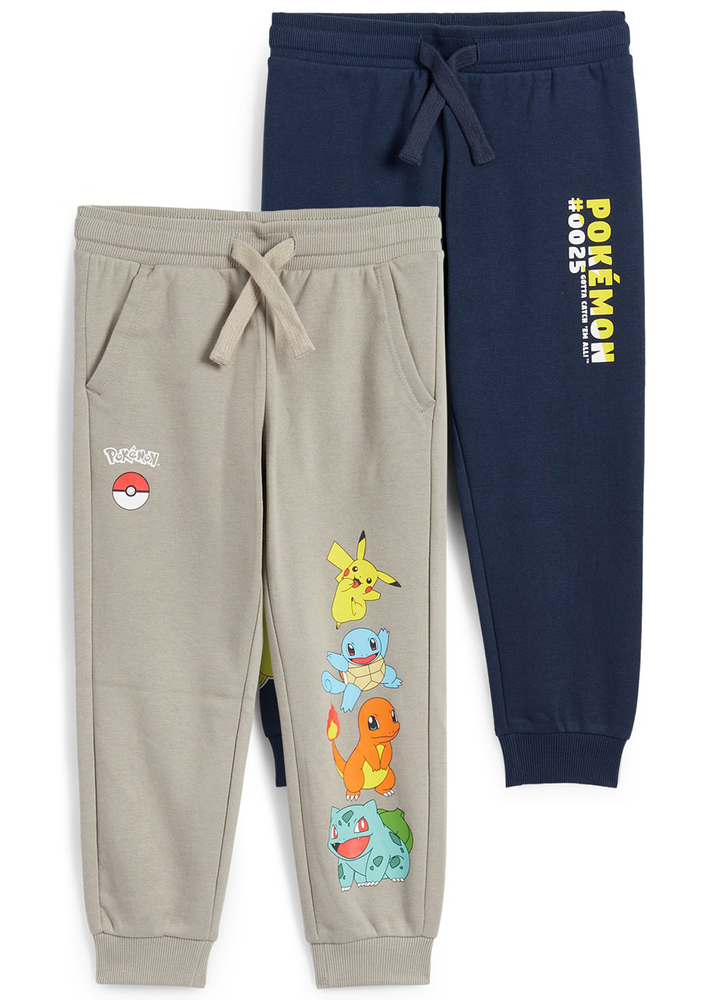 Комбинированные спортивные, кэжуал демисезонные брюки джоггеры C&A