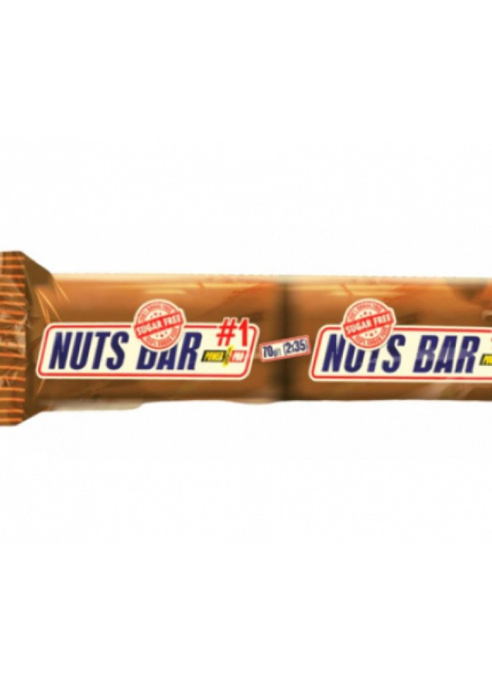 Диетическое питание Nuts Bar 100% Sugar Free 20x70g Power Pro (232599811)