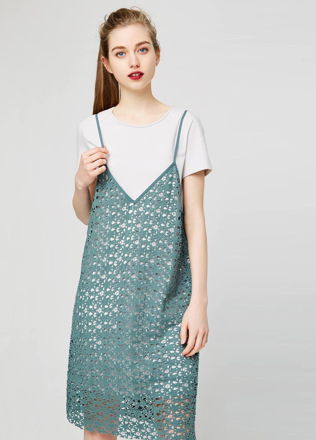 Морської хвилі кежуал сукня сукня-футболка Vero Moda зірки