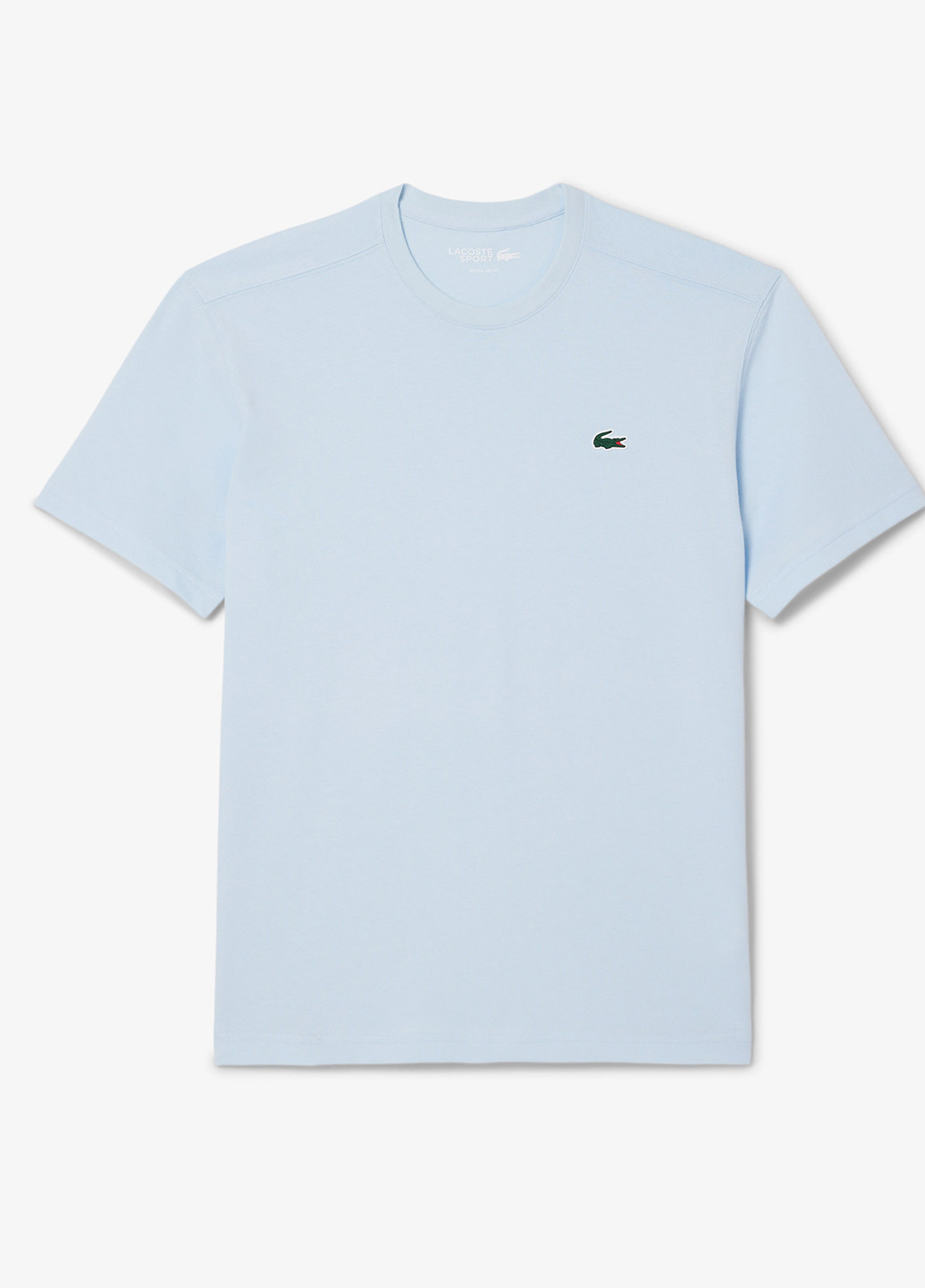 Светло-голубая футболка Lacoste