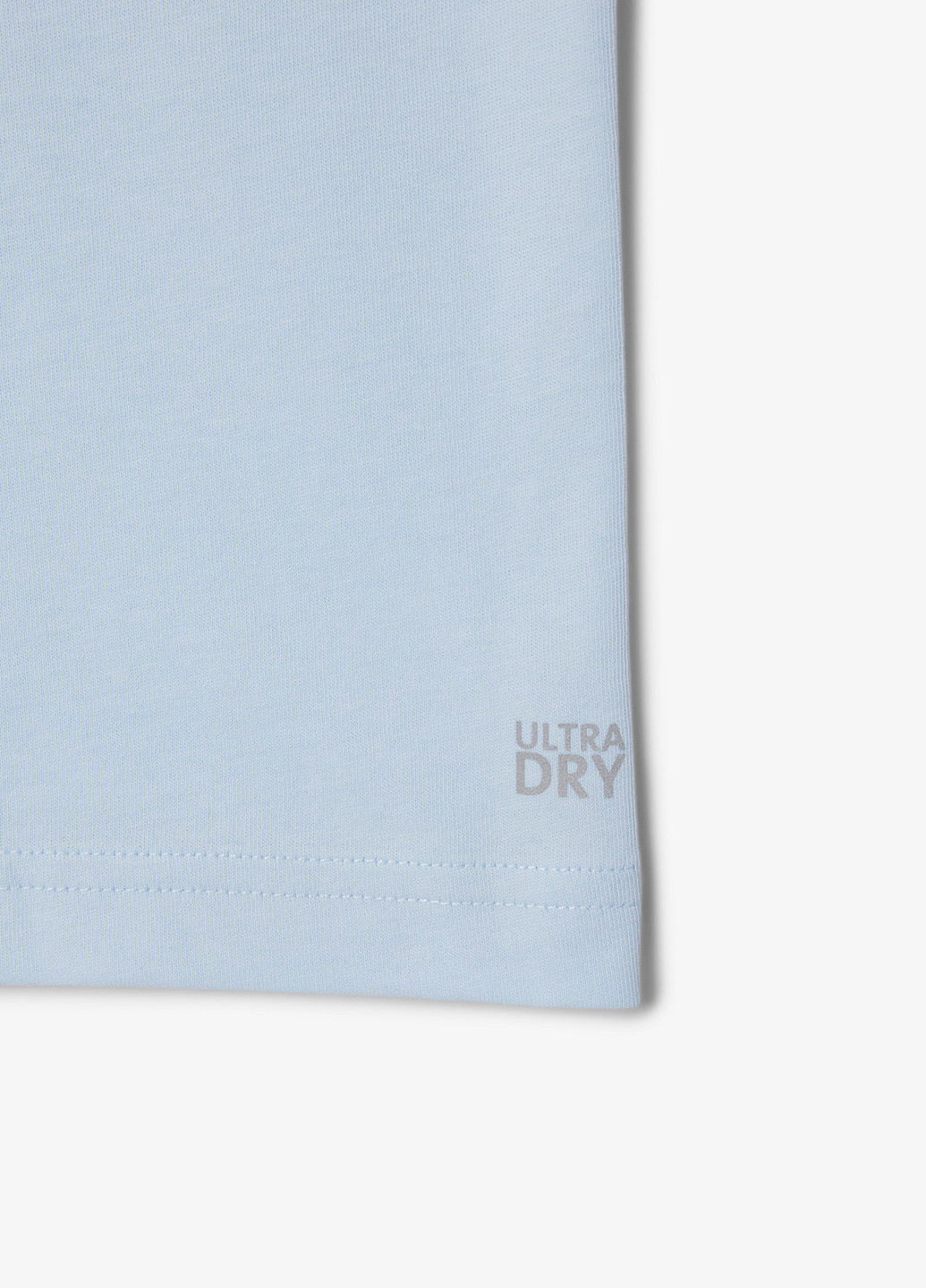 Светло-голубая футболка Lacoste