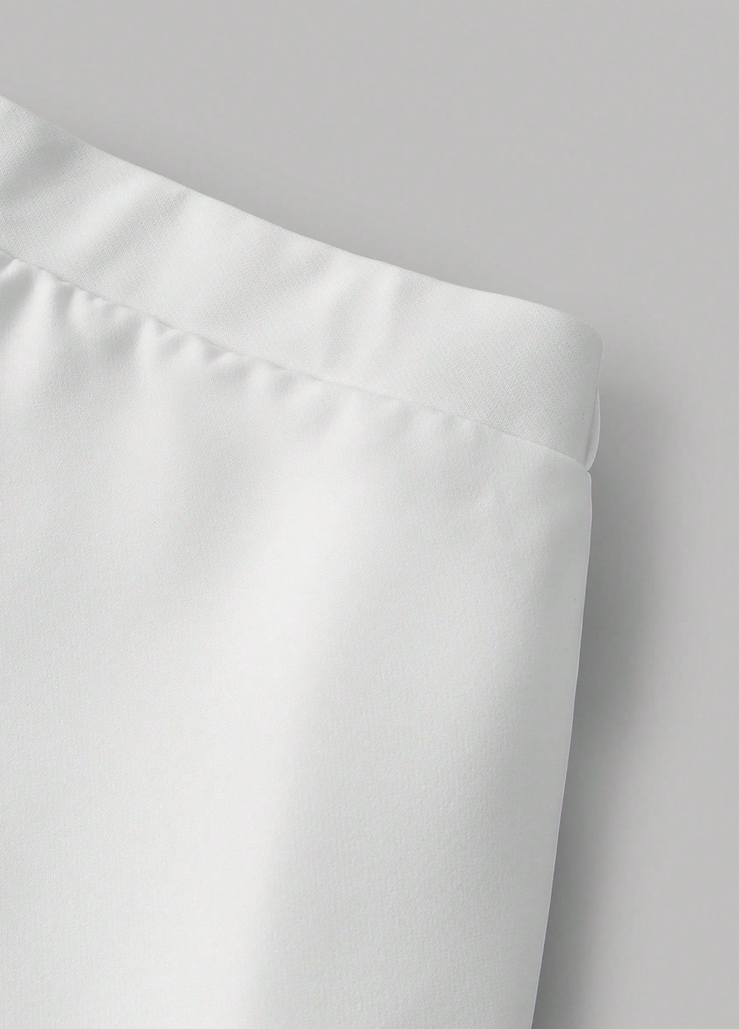 Белый летний комплект (топ, юбка) SHEIN