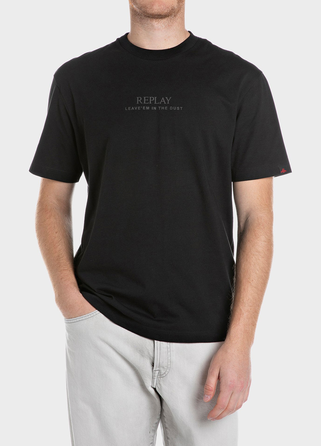 Черная футболка Replay