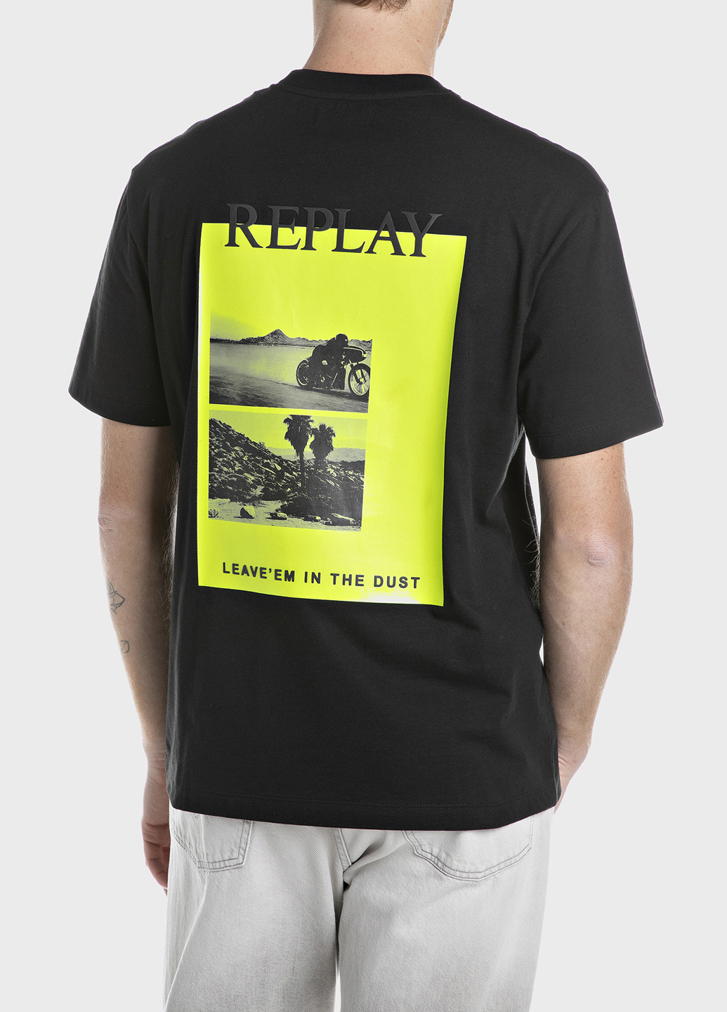 Черная футболка Replay