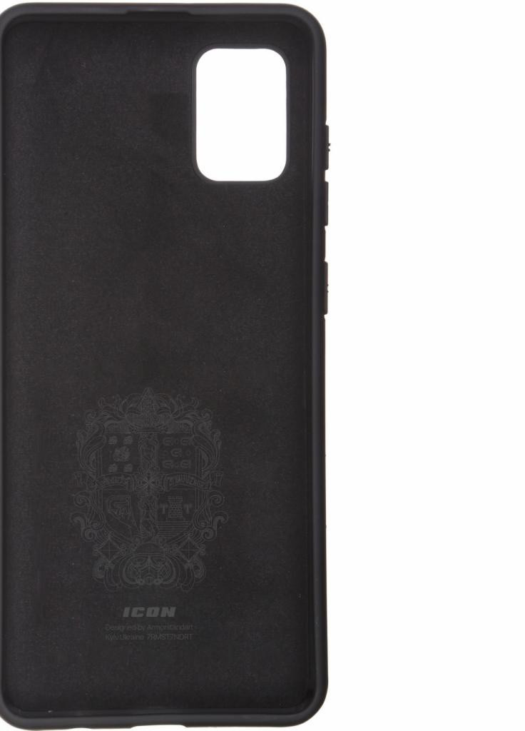 Чохол для мобільного телефону (смартфону) ICON Case for Samsung A31 Black (ARM56371) ArmorStandart (201492244)