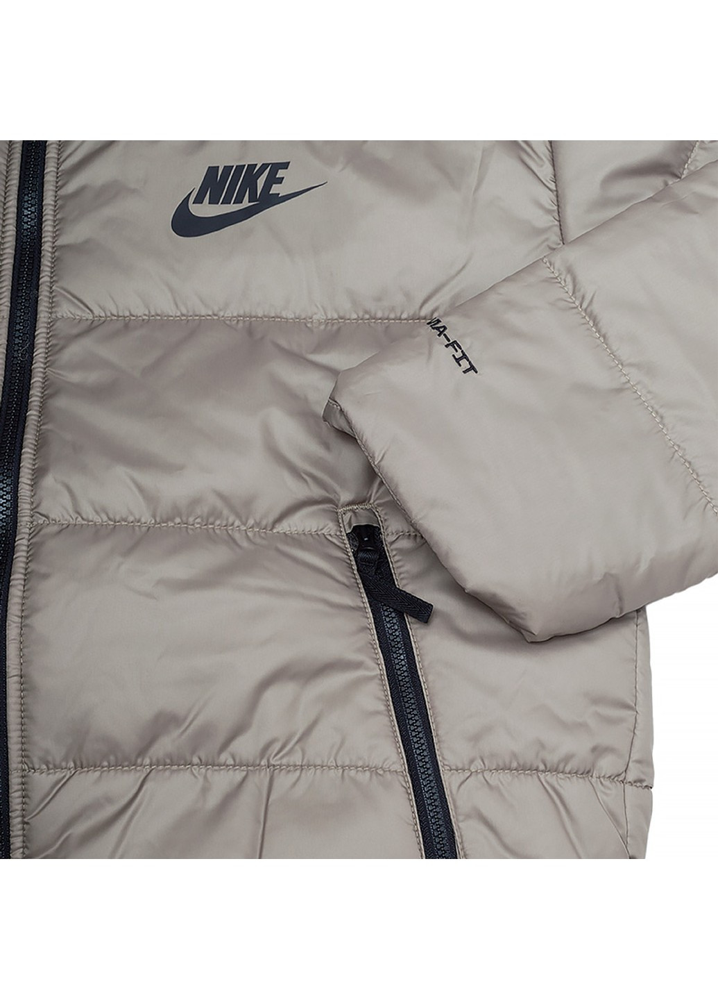 Бежевая зимняя куртка w nsw syn tf rpl hd jkt Nike