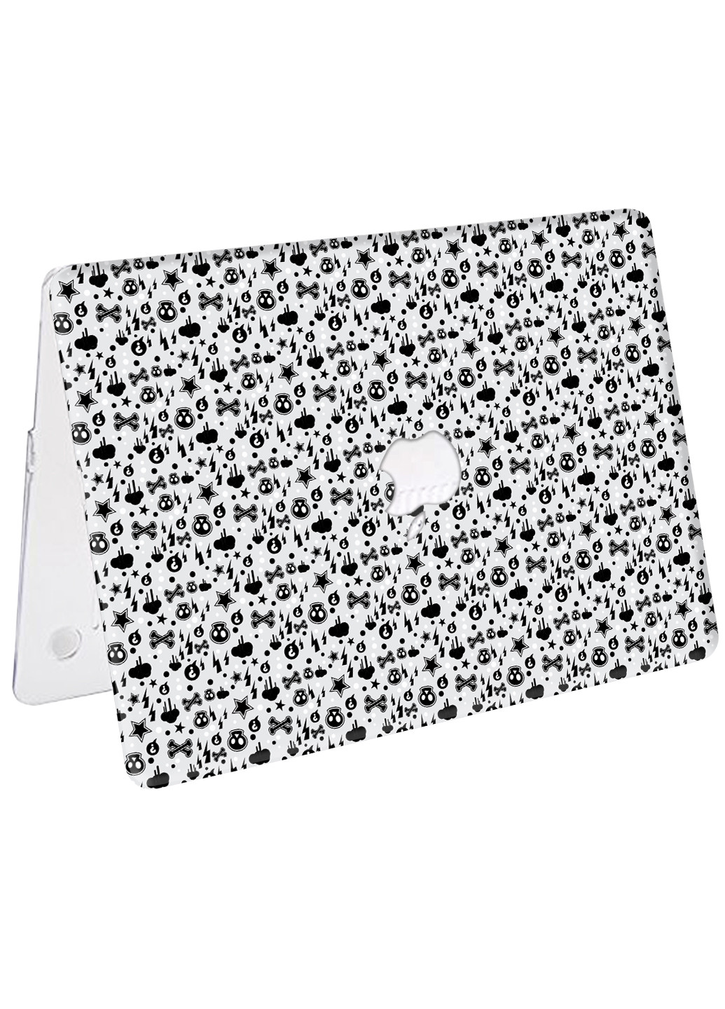 Чехол пластиковый для Apple MacBook Pro Retina 13 A1502 / А1425 Паттерн черепа (Skull pattern) (6352-2449) MobiPrint (218858312)