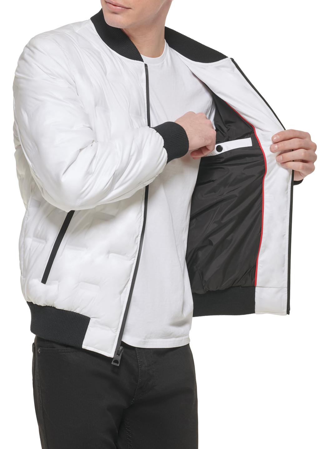 Бомбер Guess на молнии (316710306)