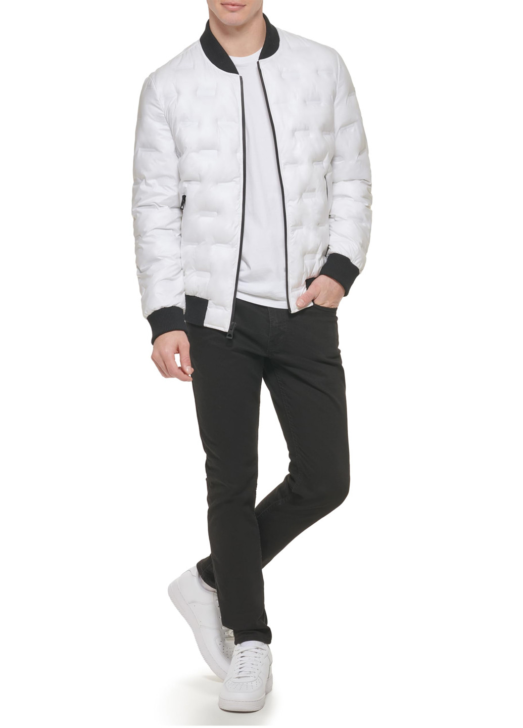 Бомбер Guess на молнии (316710306)