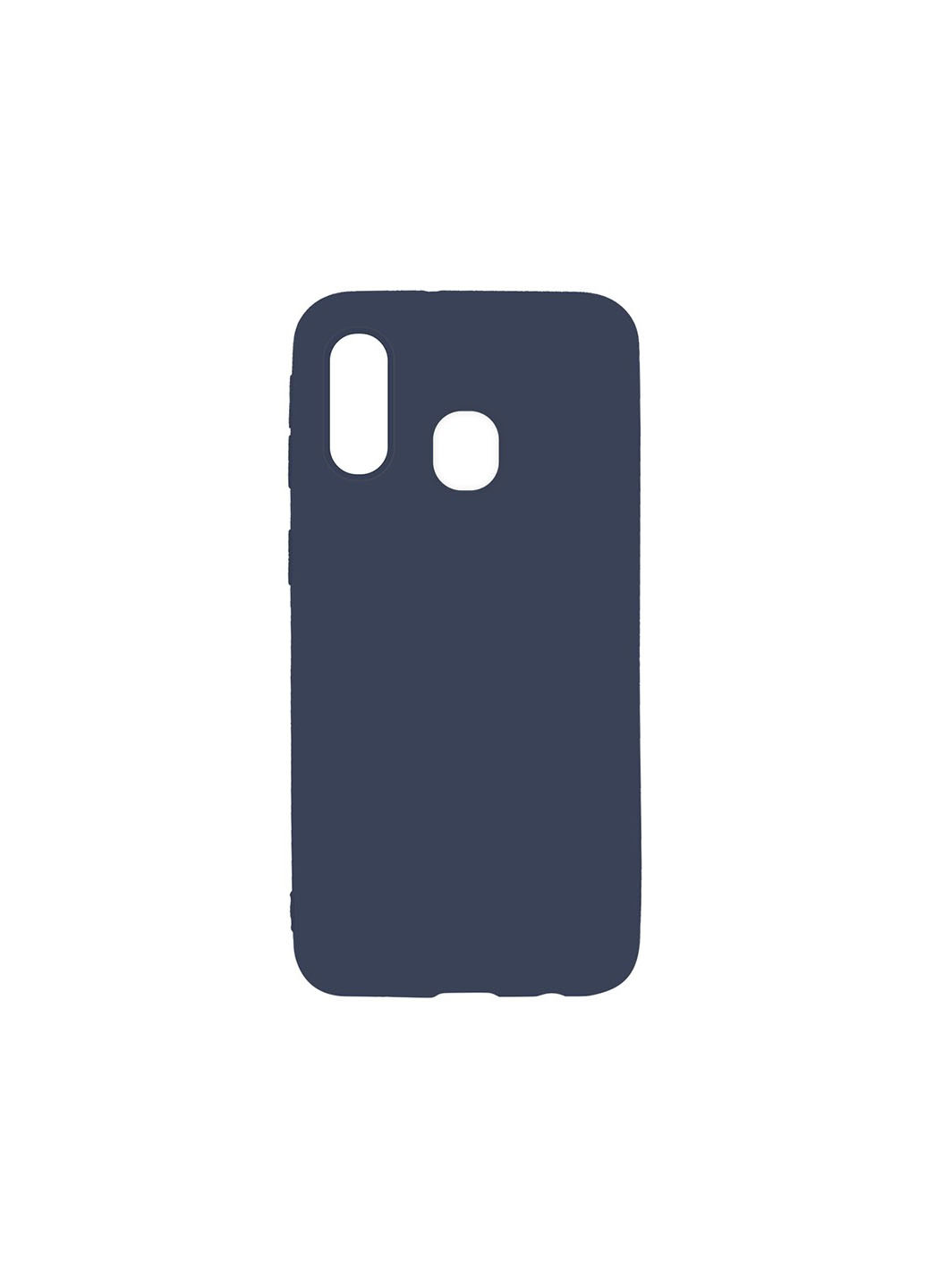 Чехол 1mm Matt TPU Case Samsung Galaxy A40 Navy Blue Toto (243666256)