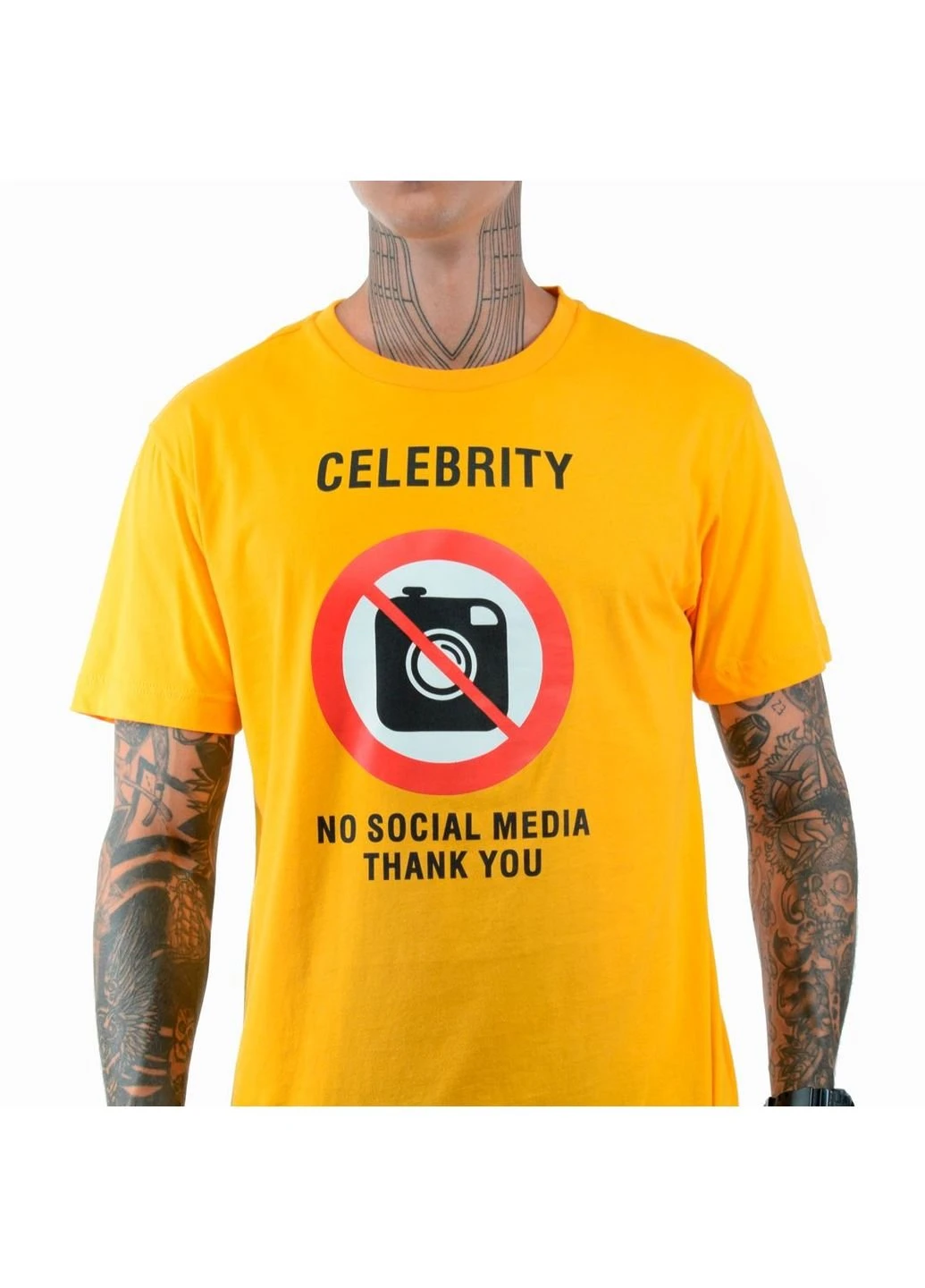 Желтая футболка мужская celebrity жёлтый Power
