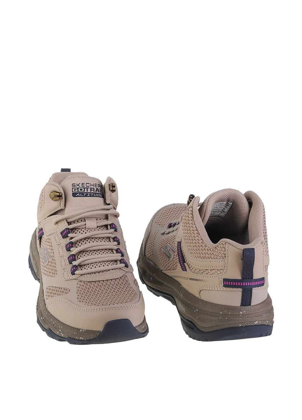 Кросівки Skechers Go run Trail Altitude бежеві всесезони (353745782)