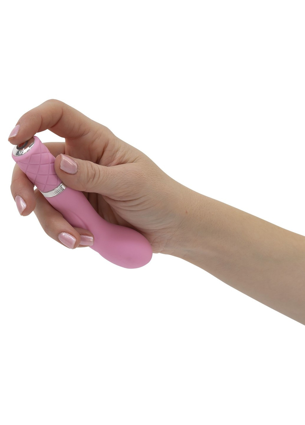 Роскошный вибратор - Racy Pink с кристаллом Сваровски для точки G, подарочная упаковка Pillow Talk (254551181)
