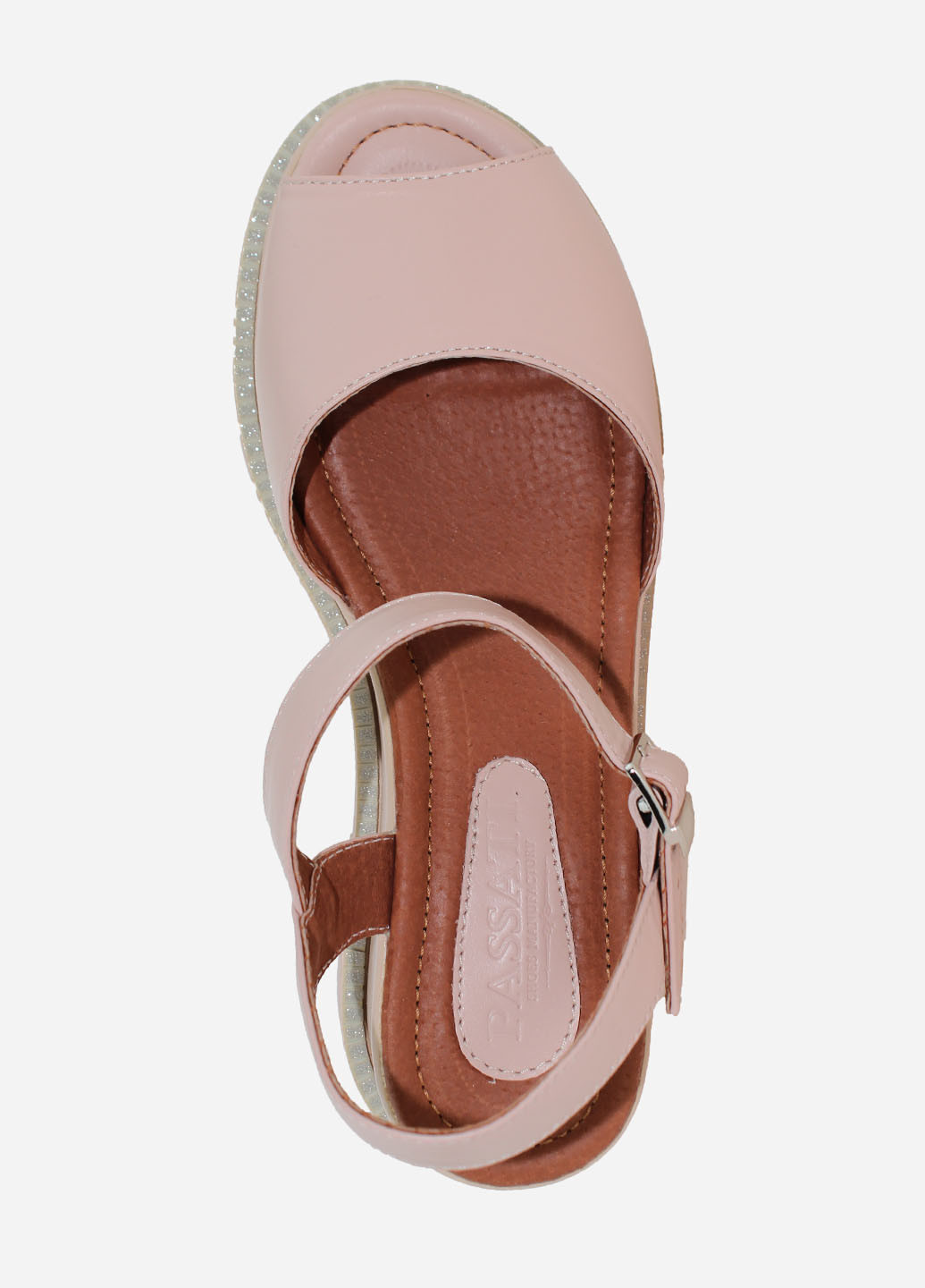 Пудровые босоножки rp1711 пудровый Passati