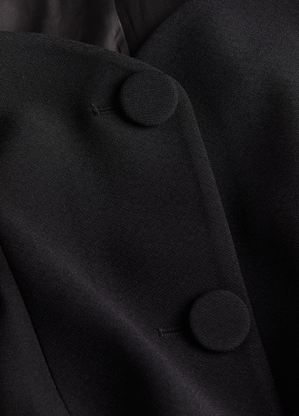 Черный женский жакет H&M однотонный - демисезонный