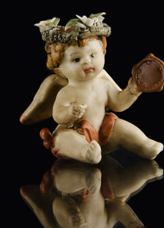 Фигурка "Ангелок-музыкант" 6см QF85 Brille (253961225)