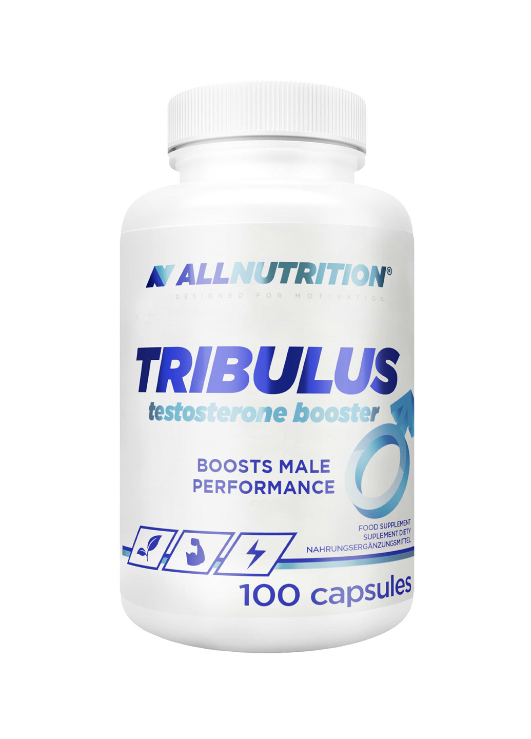 Бустер тестостерона Tribulus testosterone booster -100 caps ] Allnutrition (240066456)