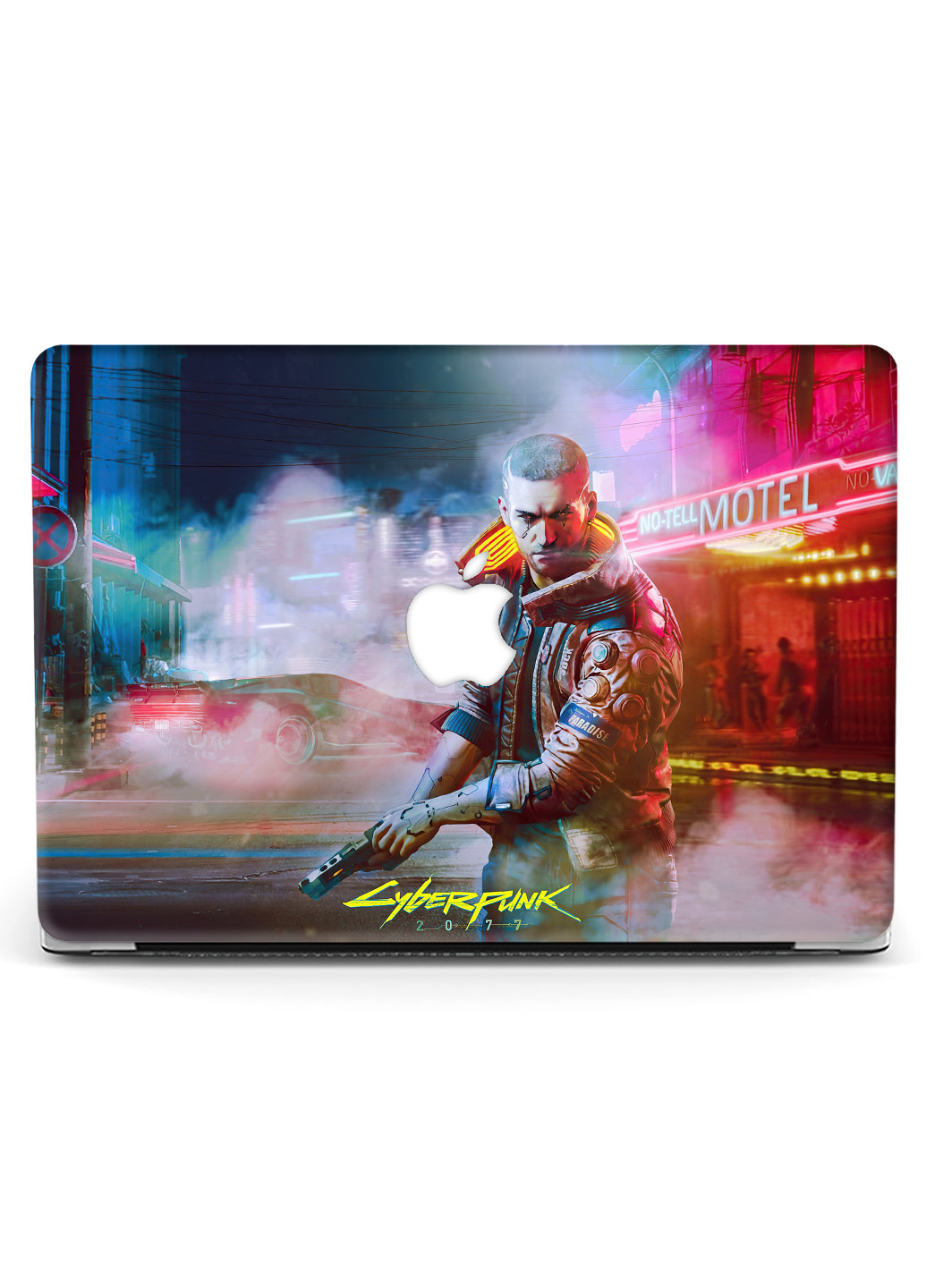 Чохол пластиковий для Apple MacBook Air 13 A1466 / A1369 Кіберпанк 2077 (Cyberpunk 2077) (6351-2433) MobiPrint (218858995)