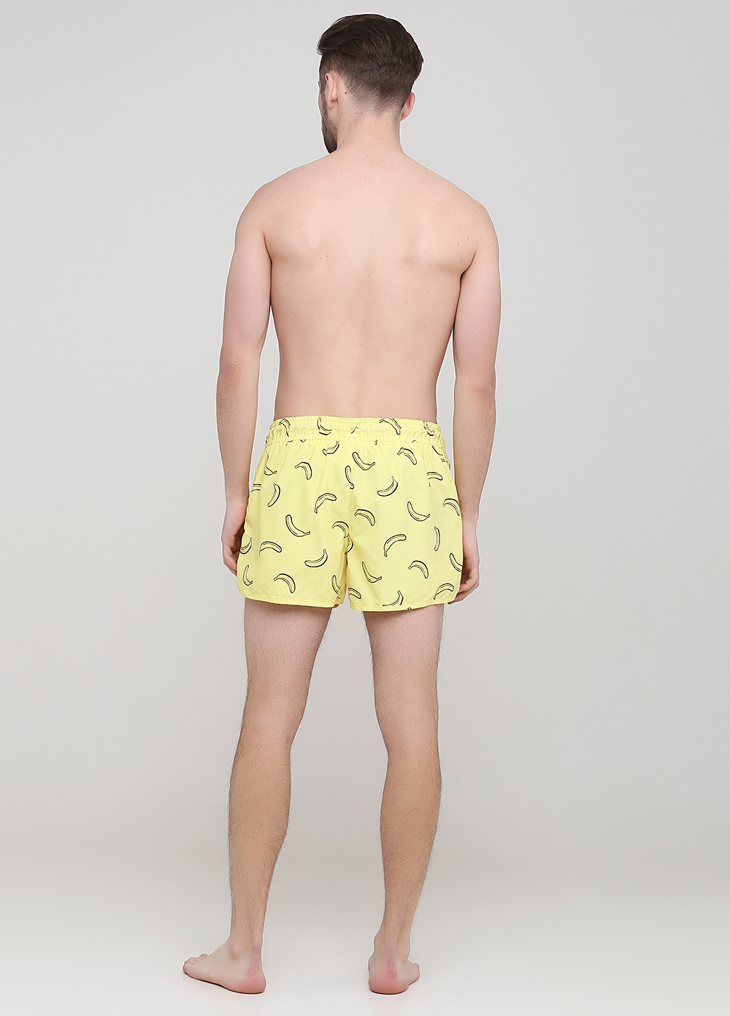 Мужские желтые пляжные плавки шорты H&M
