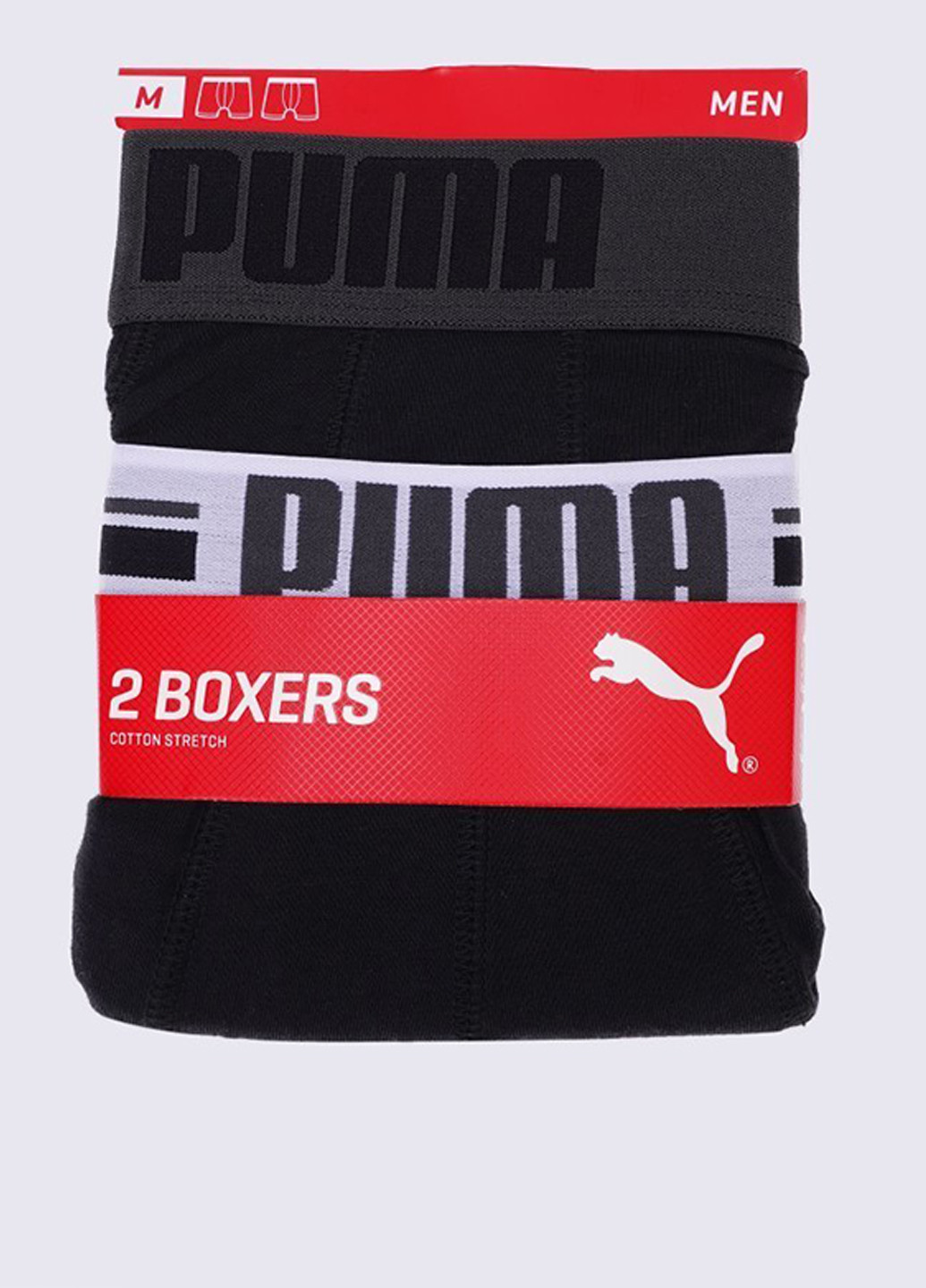 Труси (2 шт.) Puma placed logo boxer 2p (184149054)