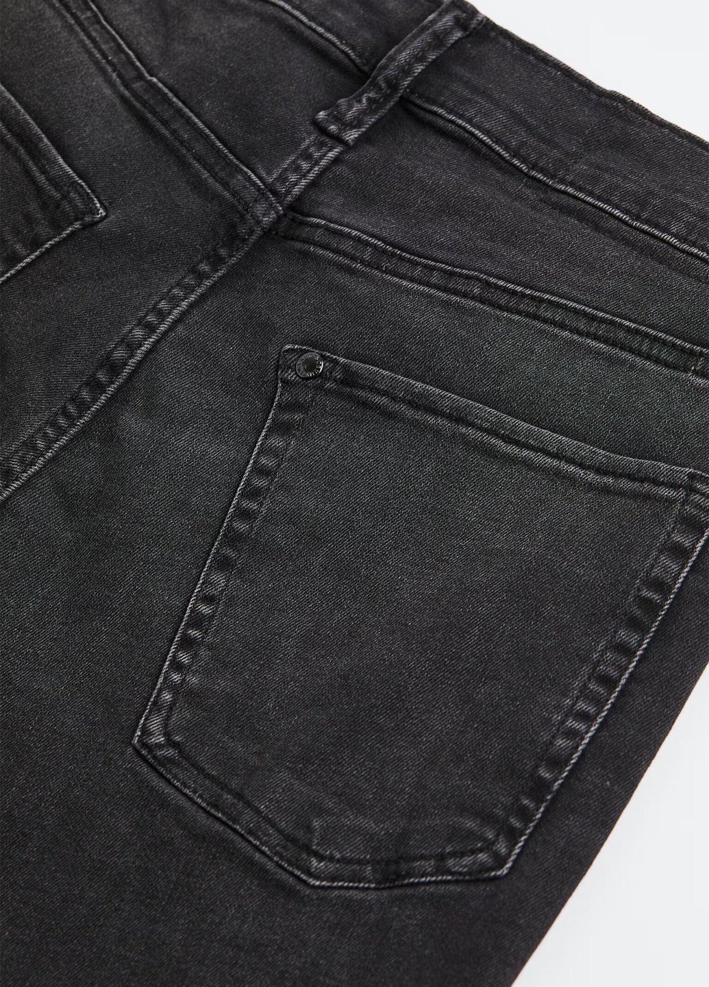 Темно-серые демисезонные прямые джинсы H&M