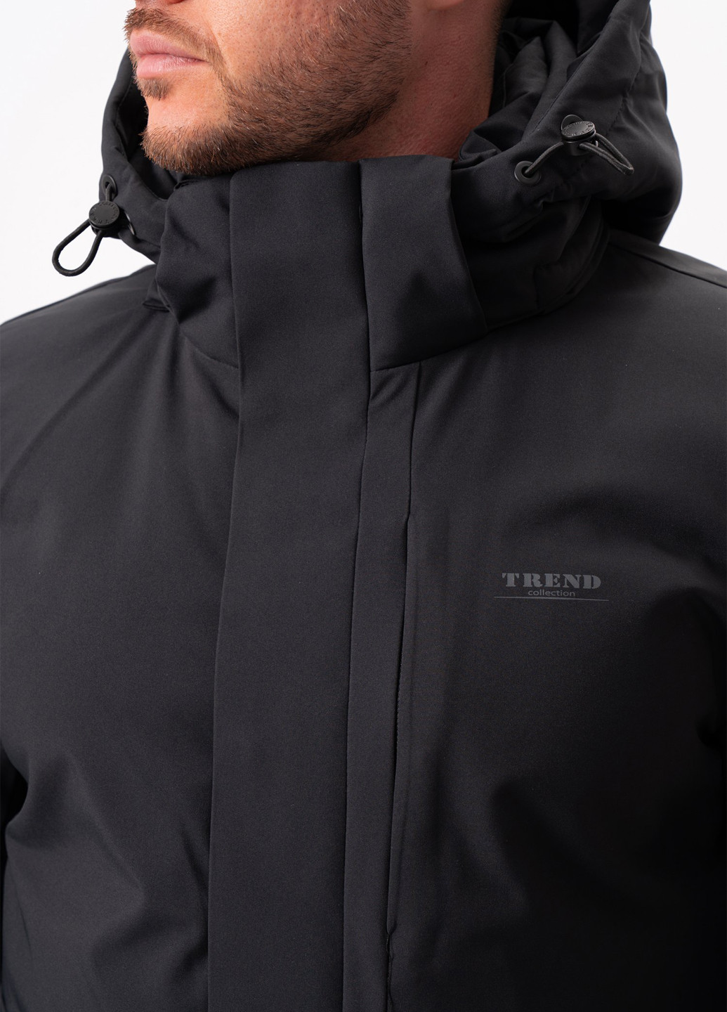 Черная зимняя куртка Trend Collection