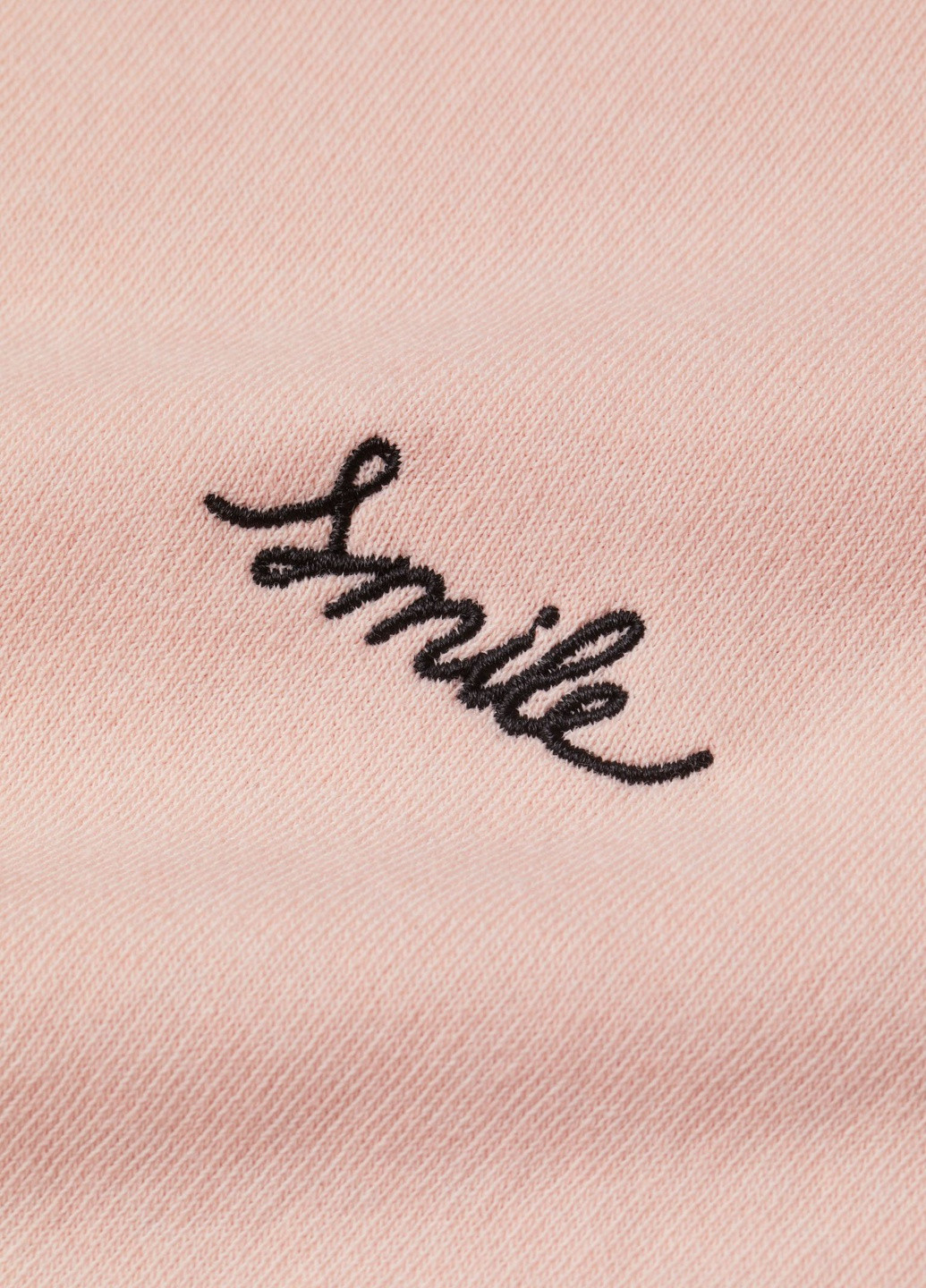 H&M світшот однотонний рожевий кежуал